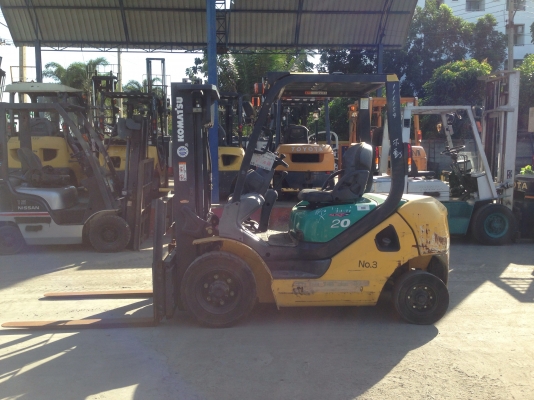 ***ขายรถยดเก่านอก***KOMATSU FG20-16 เสาสูง3เมตร สไลท์แผงงา