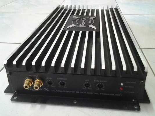 เพาเวอร์แอมป์ FORMURA-X คลาสD 1200W  แรงๆ ของแท้