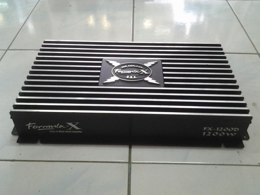 เพาเวอร์แอมป์ FORMURA-X คลาสD 1200W  แรงๆ ของแท้