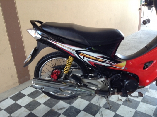 ขาย!!!เวฟ125R ดิ๊สหน้าหลัง กุญแจใหญ่ ปี50 รถเครื่องดีคับ มีเล่มทะเบียนครบ ภาษีไม่หมด
