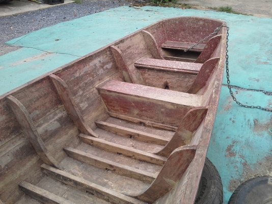 เรือไม้ ยาว 7 เมตร เครื่อง ซูซูกิ 3 สูบ