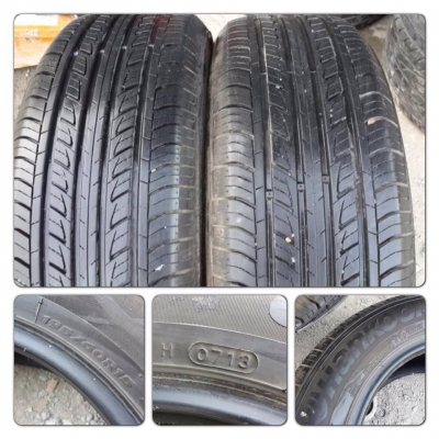 ขายยางปี 13 Hankook 195-65-15 2 เส้น ราคา 2,200 ดอกเยอะ ใช้งานได้อีกนาน