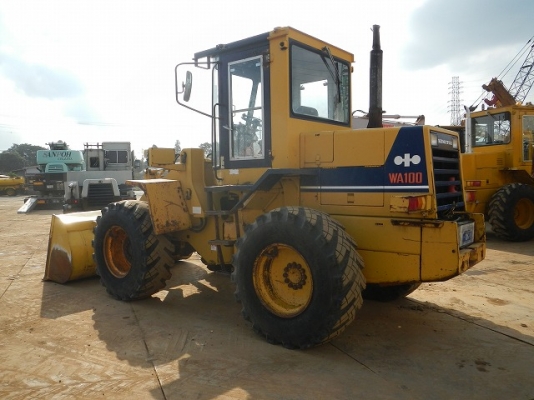 รถตัก Komatsu รุ่น:WA100-1 ซีเรียล:30547 ปี:1998 สต๊อกเรา นำเข้ายี่ปุ่น