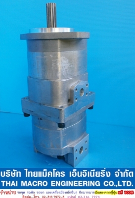 ปั๊มไฮดรอลิก WA300-1 KOMATSU รถตักล้อยาง  (2 ตอน, แกน 13 ร่อง)