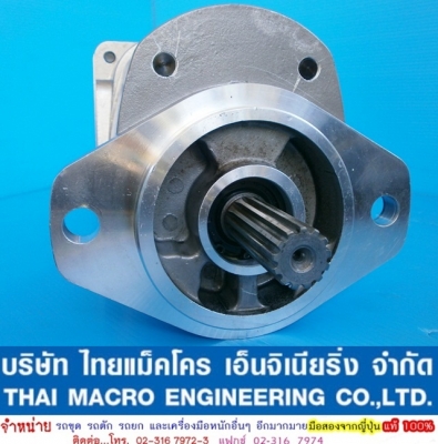 ปั๊มไฮดรอลิก WA300-1 KOMATSU รถตักล้อยาง  (2 ตอน, แกน 13 ร่อง)