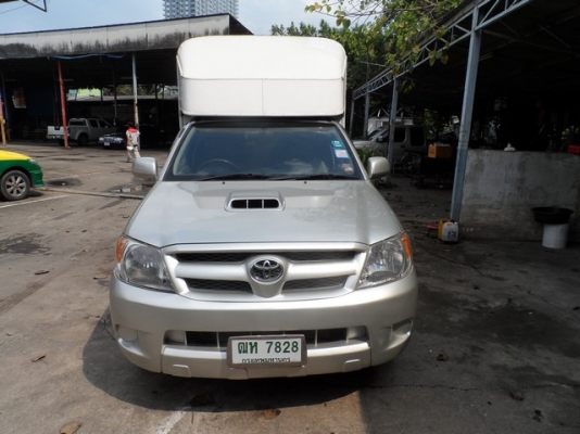 TOYOTA VIGO D4D 3.0 MT ปี 2007 พร้อมตู้ทึบแห้งอย่างดี พร้อมใช้ จัดไฟแนนซ์ได้ค่ะ T.086-527-9533