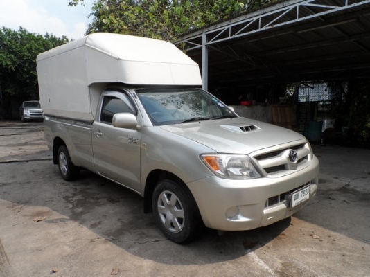 TOYOTA VIGO D4D 3.0 MT ปี 2007 พร้อมตู้ทึบแห้งอย่างดี พร้อมใช้ จัดไฟแนนซ์ได้ค่ะ T.086-527-9533