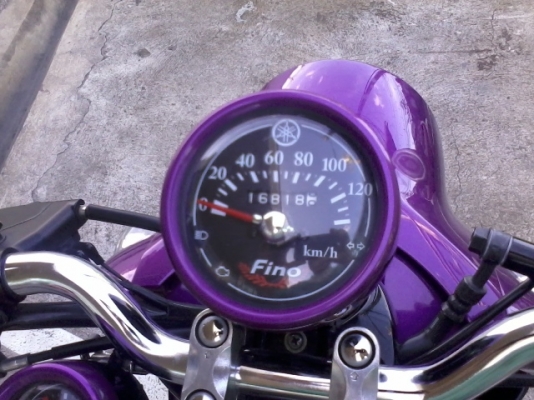 Fino ปี55  ม่วง ดำ เครื่องเดิมๆ จด9/01/55