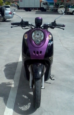 Fino ปี55  ม่วง ดำ เครื่องเดิมๆ จด9/01/55