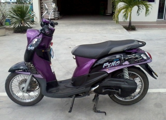 Fino ปี55  ม่วง ดำ เครื่องเดิมๆ จด9/01/55