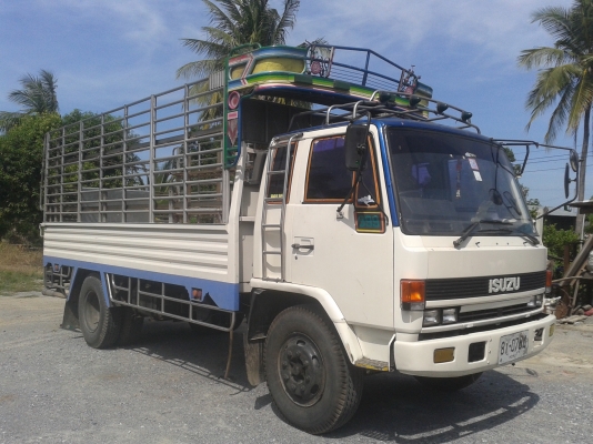ขาย6ล้อFSRรถห้างแท้เครื่อง6Bd 165แรงกระบะคาร์โก้สแตนเลสทั้งลูกยาว5.20เมตรสภาพดีพร้อมใช้