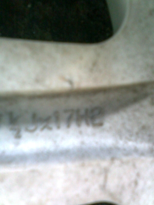 R17X7.5 6/139 สวยไร้รอย1คู่ R17X7.5 6/139 สวยไร้รอย1คู่