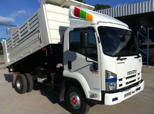 ISUZU FRR 210 แรง กระบะดั๊มสามมิตร