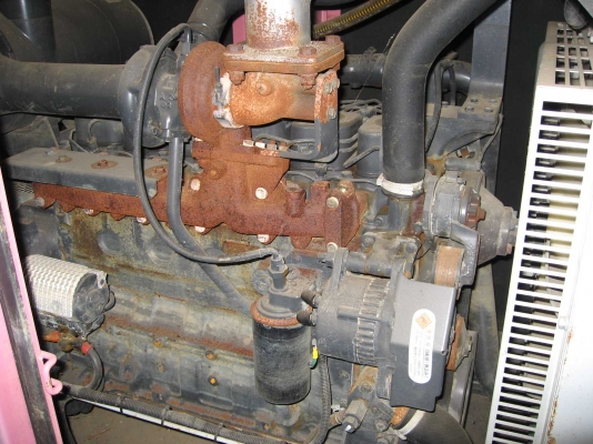 DCA 150 สภาพจมน้ำ ใช้งานได้ตามปกติ มีสต็อกตัวเดียว ราคาถูก ใช้งานได้ ขนาด 150 KVA