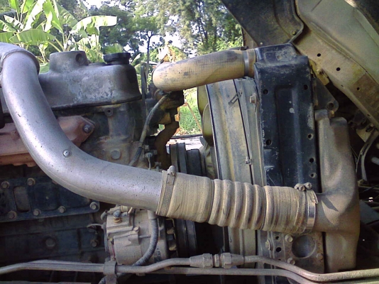 (ทิ้งมัดจำครับรถยังอยู่)ขายFUSO 527S TURBO EURO1อินเตอร์คูลเลอร์แท้รถออกห้างMMTFN527ETC