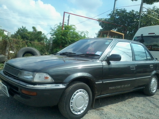 TOYOTA COROLLA รุ่นโดเรม่อน เครื่องยนต์เดิมๆ ปี 90 ราคา 48,000
