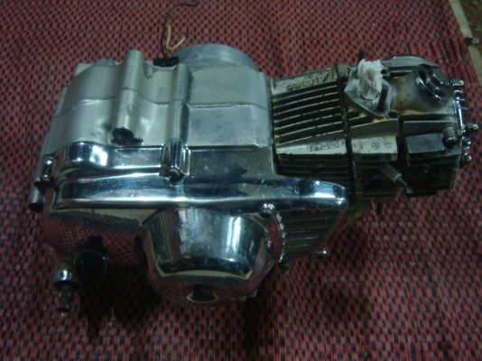 เครื่อง Honda 49CC. ชุบ สภาพตามรูปที่ลง เครื่องติดใช้งานได้ ราคาพร้อมส่งทั่วไทย