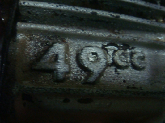 เครื่อง Honda 49CC. ชุบ สภาพตามรูปที่ลง เครื่องติดใช้งานได้ ราคาพร้อมส่งทั่วไทย