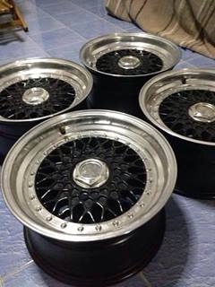 ล้อ BBS  ขอบ15 กว้าง8 สวยๆไหม่ๆ ถูกๆครับ 7500