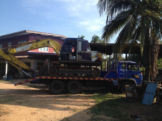 ขายแม็คโค Kobelco mark lll 120 พร้อมเทลเลอร์ ขายแม็คโค Kobelco mark lll 120 พร้อมเทลเลอร์