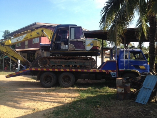 ขายแม็คโค Kobelco mark lll 120 พร้อมเทลเลอร์ ขายแม็คโค Kobelco mark lll 120 พร้อมเทลเลอร์