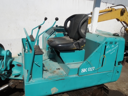 รถแบคโฮ Kobelco Sk027 รถนอก นำเข้า