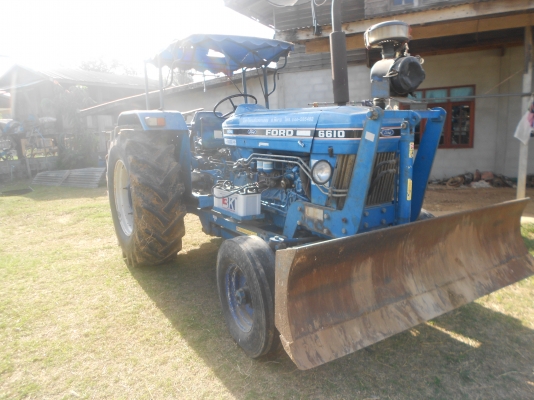 ขายตามสภา ฟอร์ด 6600 เครื่องดี ไฮดรอลิกดี สภาพ 80\% เล่มทะเบียน ภาษีปี 50 บ.