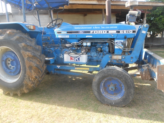 ขายตามสภา ฟอร์ด 6600 เครื่องดี ไฮดรอลิกดี สภาพ 80\% เล่มทะเบียน ภาษีปี 50 บ.