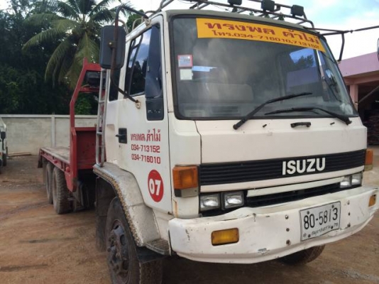 ขายรถ 10ล้อ ISUZU 2เพลาสโล Rocky 210 ติดเครนยูนิค 3 ตัน เครื่อง HINO HOD 195 ลงเล่มแล้ว ติดต่อ 081-2990958