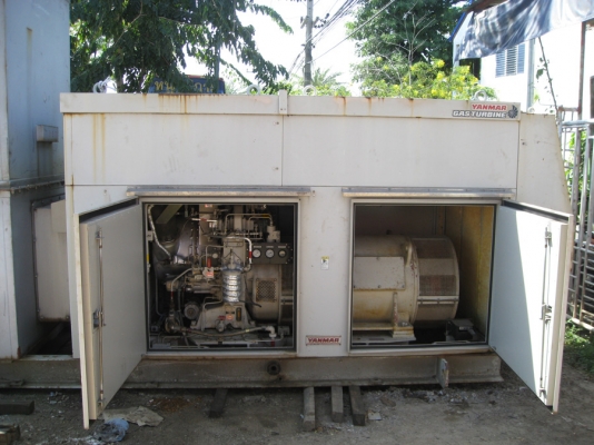 เครื่องปั่นไฟ Gas turbine พร้อมใช้งาน เครื่องปั่นไฟ Gas turbine พร้อมใช้งาน