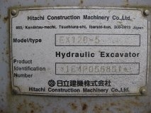 ขายด่วน HITAACHI EX120-5   นำเข้าจากญี่ปุ่นโดยตรงยังไม่เคยใช้งานในไทย  มาถึงไทยแล้วจ้า  มาดูรถได้เลย