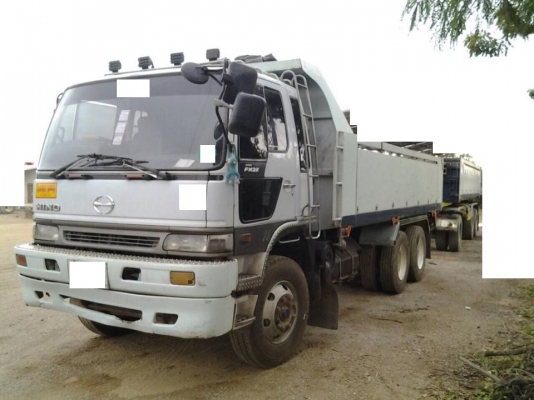 ขายรถสิบล้อ Hino FM2K 240 แรง สมอเงิน พ่วงแม่ลูกดั้ม  3คานแท้ รถสวย ยางเต็ม22เส้น