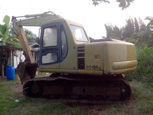 ขายแม็กโครKoMATSU 12-6รถสวยพร้อมใช้เอกสารอินวอยราคาก็ถูก