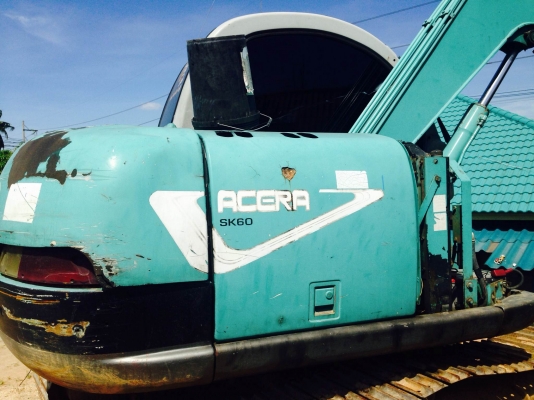 ขาย รถแบคโฮ SK 60 ร้อนเงิน สภาพสวย คุยกันได้!!!!