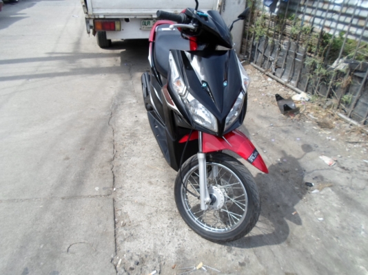 ขาย honda cick i สีดำ-แดง เครื่องเดิมๆๆ รถปี53 มีเล่มครบ ขาย 16,500บาท