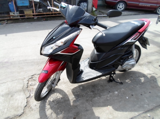 ขาย honda cick i สีดำ-แดง เครื่องเดิมๆๆ รถปี53 มีเล่มครบ ขาย 16,500บาท