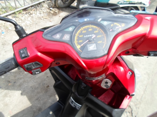 ขาย honda cick i สีดำ-แดง เครื่องเดิมๆๆ รถปี53 มีเล่มครบ ขาย 16,500บาท