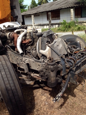 สิบล้อมิตซูเพลาเดียวช่วงยาว ปี08 เครื่อง6D16 260แรง สิบล้อมิตซูเพลาเดียวช่วงยาว ปี08 เครื่อง6D16 260แรง