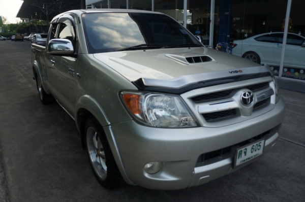 TOYOTA VIGO ปี 2005 มือเดียวออกห้าง ล้อ MAX แอร์เย็น เครื่องเดิม ช่วงล่างดี เกียร์ปกติ รถขับดีมาก ภายในสวยงาม พร้อมใช้งานทันที การันตีรถสวย จัดไฟแนนได้ ฟรีดาวน์