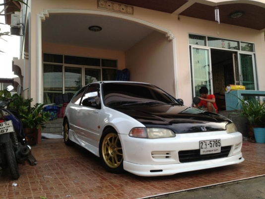 รถบ้าน CIVICเครื่องD15b V-tec ช่างล่างแน่น แก๊ส+น้ำมันชุดแต่งรอบคันภายในสะอาดดูแลรักษาอย่างดี