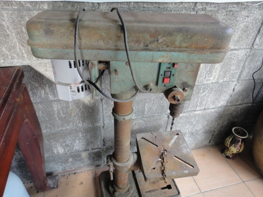 สว่านแท่น ...เปลี่ยนมอเตอร์ใหม่กริ๊บ