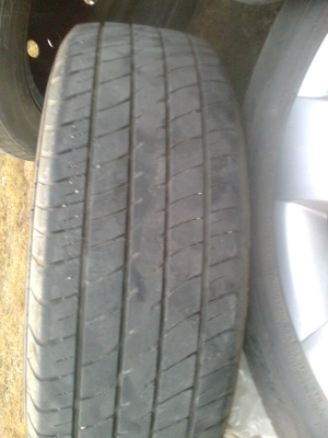 ขายยาง+กระทะ+ฝาครอบครบชุด195/55R15ยางปี11 ขายยาง+กระทะ+ฝาครอบครบชุด195/55R15ยางปี11