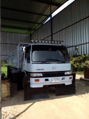ขายรถบรรทุกสิบล้อดั๊มพ์ HINO 1J เครื่องเดิม 210 แรง 2 เพลา ดั๊มพ์สามมิตร ยางเต็ม ทะเบียนพร้อม