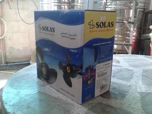 ใบจักรเรือ Yamaha / Solas พิท12 สำหรับเครื่อง 25-30HP