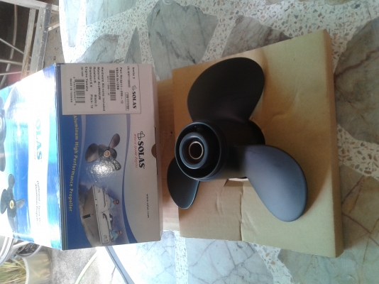 ใบจักรเรือ Yamaha / Solas พิท12 สำหรับเครื่อง 25-30HP