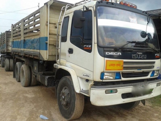 รถอีซูซุ 10 ล้อดั้ม FXZ 320 แรงม้า ปี 51  ( ขายแม่ , ลูก )  ( รถวิ่ง 3xx,xxx กม. )   สนใจติดต่อ 081 - 6079515