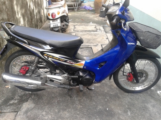 ขายเวฟ125ปี50สภาพเดิมๆ สีน้ำเงิน ดำ ปี 50 ราคาต่อรองได้