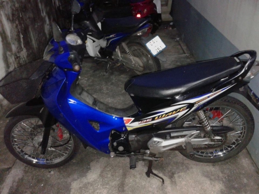 ขายเวฟ125ปี50สภาพเดิมๆ สีน้ำเงิน ดำ ปี 50 ราคาต่อรองได้