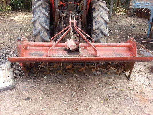 คูโบต้า L3408 4 WD พร้อมโรตารี่ตราช้าง 1.60 เมตร เดิมๆใช้งานได้ปรกติ