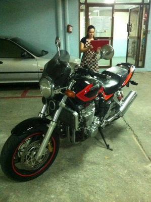 cb 1300 y.96 ตาร์บูไฟฟ้า สเปก usa  เอกสาร inv. แท้ เดิมๆทั้งคัน
